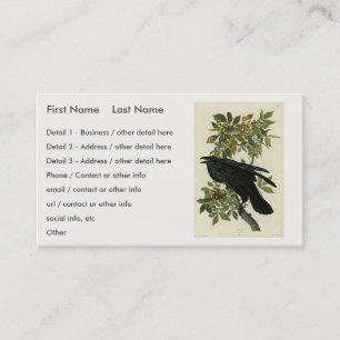 Carte De Visite Raven