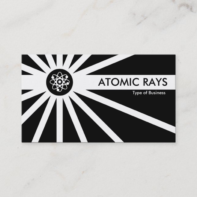 Carte De Visite Rayons atomiques (Devant)