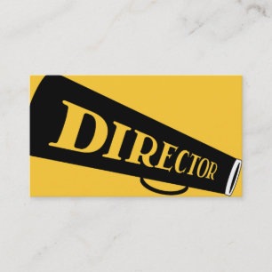 Carte De Visite Réalisateur de film moderne Producteur de films