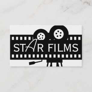 Carte De Visite Réalisateur de film moderne Producteur de films
