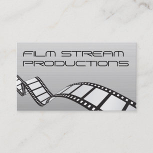 Carte De Visite Réalisateur de film moderne Producteur de films