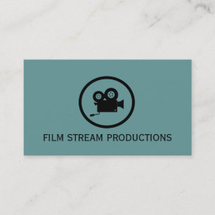 Carte De Visite Réalisateur de film moderne Producteur de films