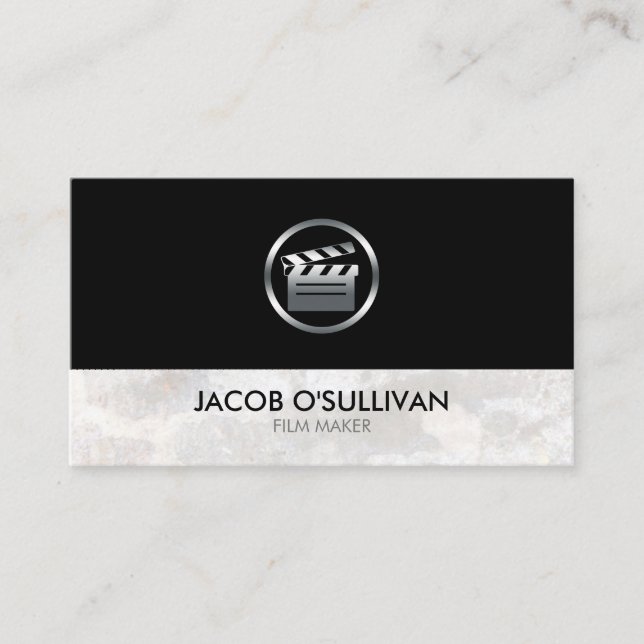 Carte De Visite Réalisateur de films (Devant)