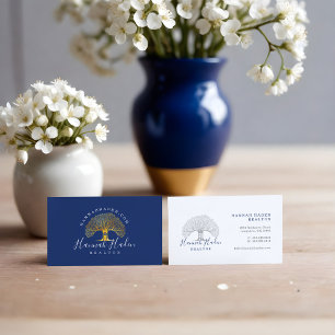 Carte De Visite Réalisateur de logos de la maison arborescente