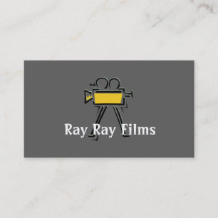 Carte De Visite Réalisateur Film Cinéma Producteur Production Entr