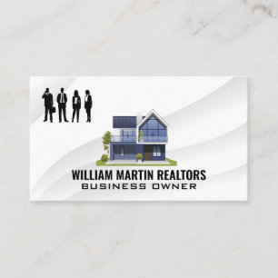 Carte De Visite Réalisateur Personnes d'affaires Maison modern