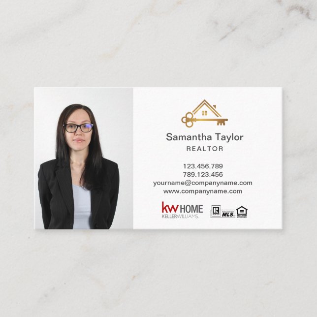 Carte De Visite Réalisateur professionnel Immobilier Ajouter une c (Devant)
