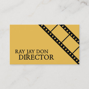 Carte De Visite Réalisateur réalisateur de films de réalisateur