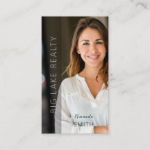 Realtor Personnalisé Conception photo Verticale Mo