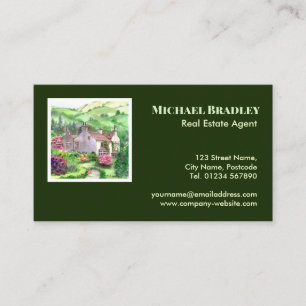 Carte De Visite Realtor Real Estate Agent Rydal Mount Propriété
