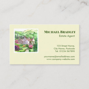 Carte De Visite Realtor Real Estate Agent Rydal Mount Propriété