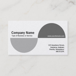 Carte De Visite Recents alternatifs - Nuances de gris (or)