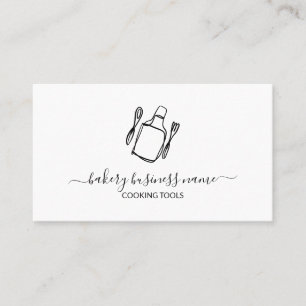 Carte De Visite Recettes de cuisine moderne Boulangerie Nourriture