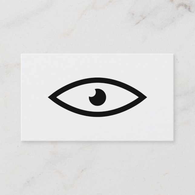 Carte De Visite Receveur d'oeil (Devant)