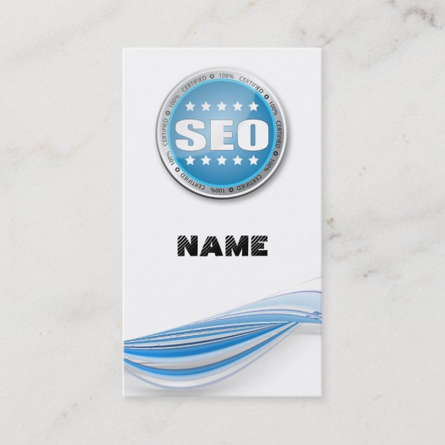 Carte De Visite Recherche sur l'Internet (Devant)
