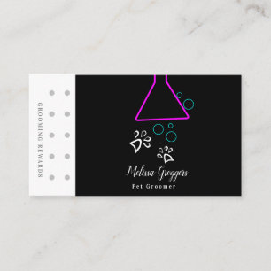Carte De Visite Récompense de logo de produits moussants pour anim