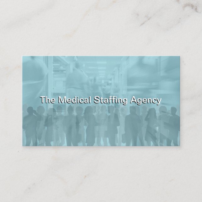 Carte De Visite Recrutement en dotation Médicale Emploi (Devant)