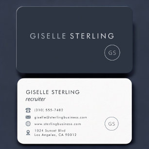 Carte De Visite Recruteur Professionnel