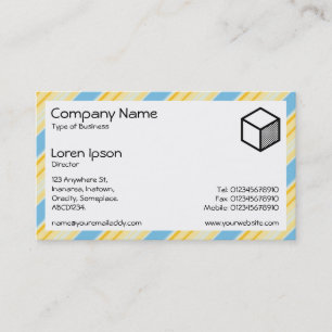 Carte De Visite Rectangle - Grilles 310515 (02)