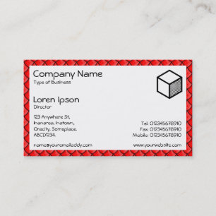 Carte De Visite Rectangle - Scales Dragon