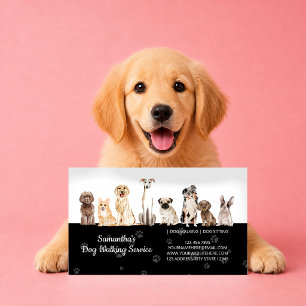 Carte De Visite Rééducation de la condition physique du chien Mobi
