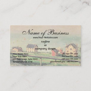 Carte De Visite Regatta à Villerville par Gustave Caillebotte