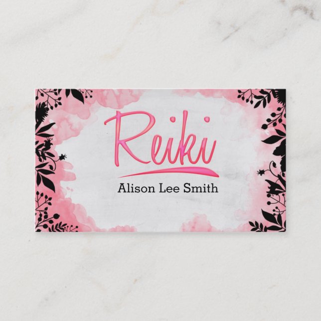 Carte De Visite Reiki (Devant)