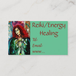 Carte De Visite Reiki/carte de visite curatif d'énergie