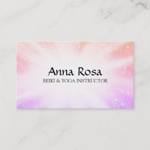 Carte De Visite *~* Reiki Energy Rays Healing Burkings