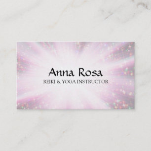 Carte De Visite *~* Reiki Healer Rays Éclairage de l'énergie