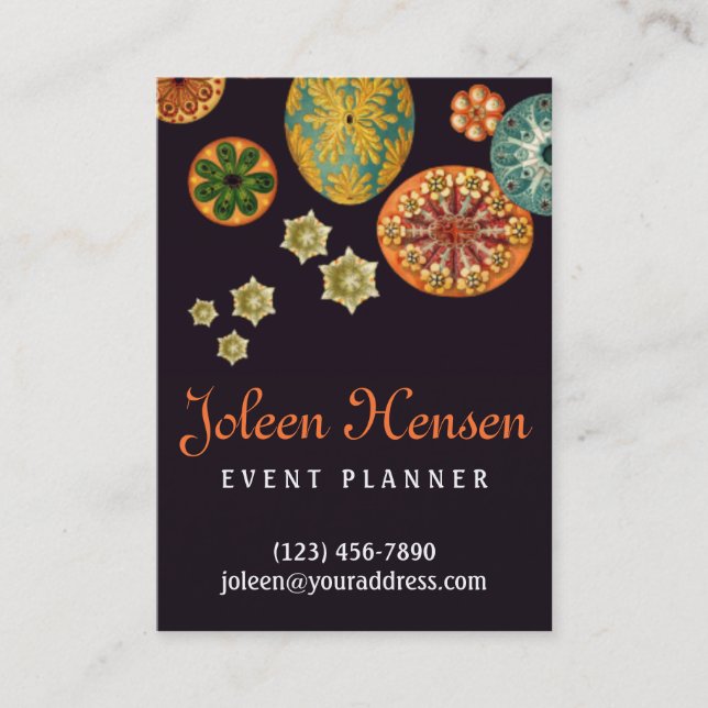 Carte de visite Remix d'écureuil marin (Devant)