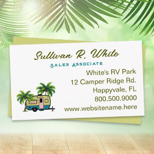 Carte De Visite Remorque de voyage Camping Florida RV Sales 