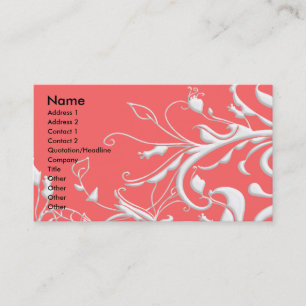 Carte De Visite Remous de la nature - customisée