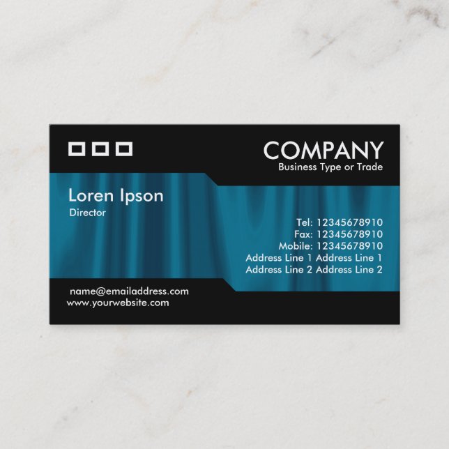 Carte De Visite Remplacement - Draperie 01 (Devant)