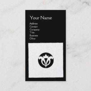 Carte De Visite RENAISSANCE Bureau juridique Procureur noir blanc