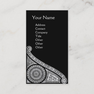 Carte De Visite RENAISSANCE Monogramme 1