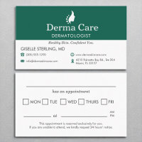 Rendez-vous au bureau du dermatologue des soins de