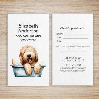 Carte De Visite Rendez-vous chez le fabricant de chiens