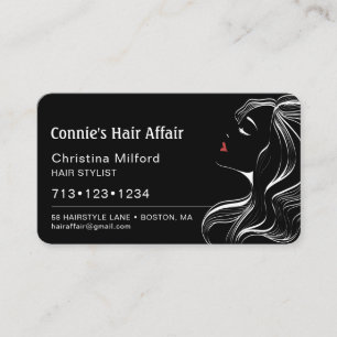Carte De Visite Rendez-vous coiffeur moderne