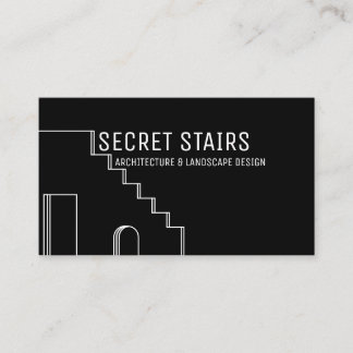 Carte De Visite Rénovation de bâtiment historique par un architect