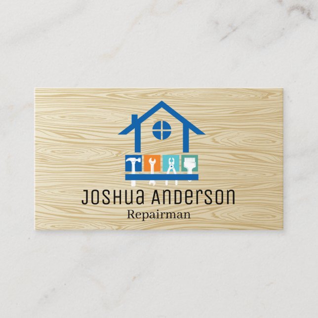 Carte De Visite Repair Tools | Appliances | Hand Tools (Devant)