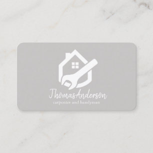 Carte De Visite Réparateur Résidentiel Moderne Professionnel