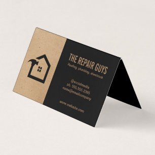 Carte De Visite Réparation à domicile   Handyman   Construction