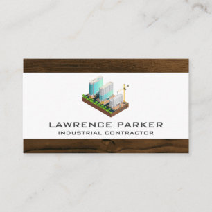 Carte De Visite Réparation des travaux   Haut   Industriel