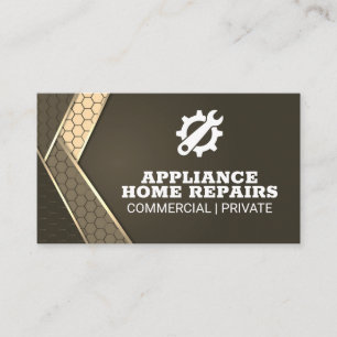 Carte De Visite Réparation Handyman   Correction des appliances