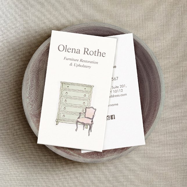 Carte De Visite Réparation, Raffinage, Restauration (Créateur téléchargé)