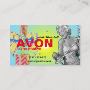 Carte de visite représentant Retro Avon