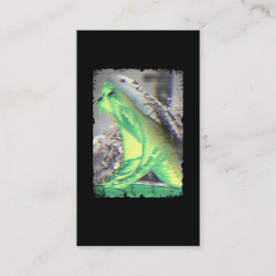 Carte De Visite Reptile de serpent esthétique