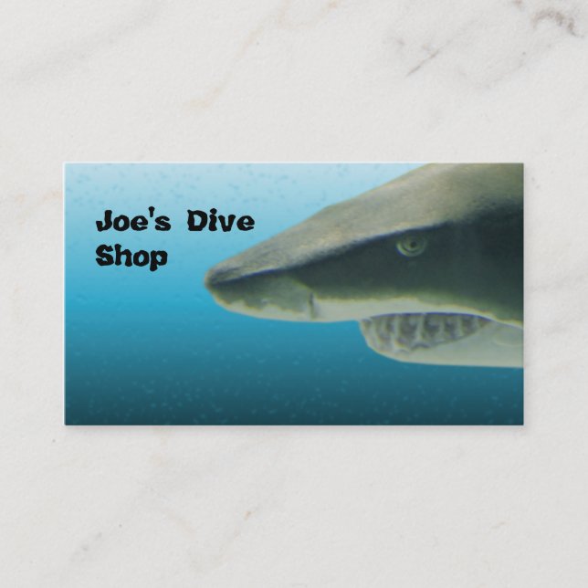 Carte De Visite Requin (Devant)
