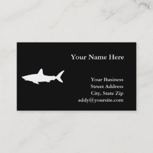 Carte De Visite Requin nageant